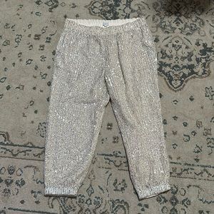 Loft sequin pants size petite large